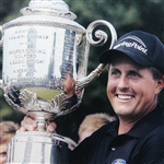 Phil Mickelson 2005 PGA Championship Ticket and Photo Display - Frame