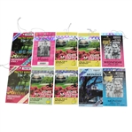 Lot of 10 Masters Practice Round Tickets