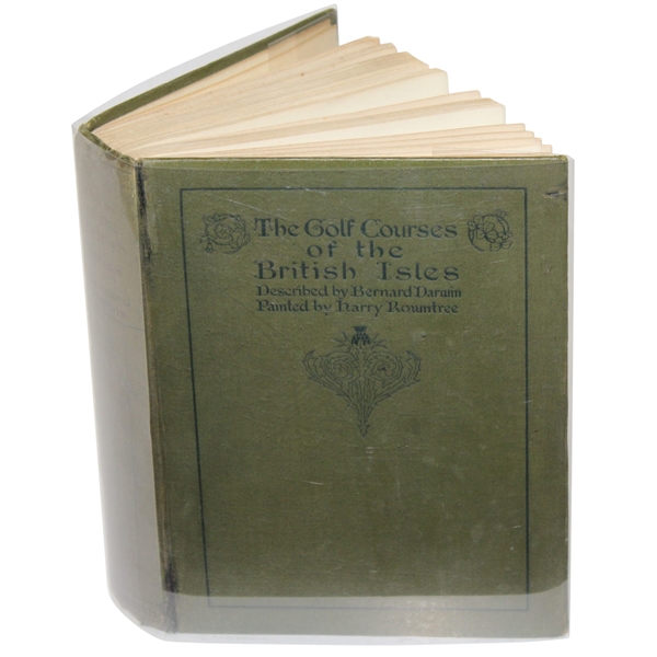 1910 The Golf Courses of the British Isles Book by Bernard Darwin