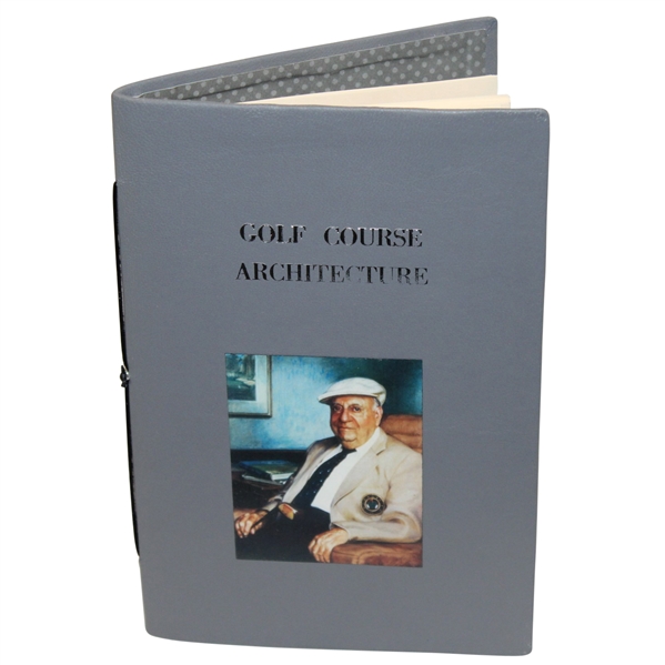Ltd Lambskin Subscribers Ed Golf Course Architecture Presentation Copy - Signed by Multiple JSA ALOA