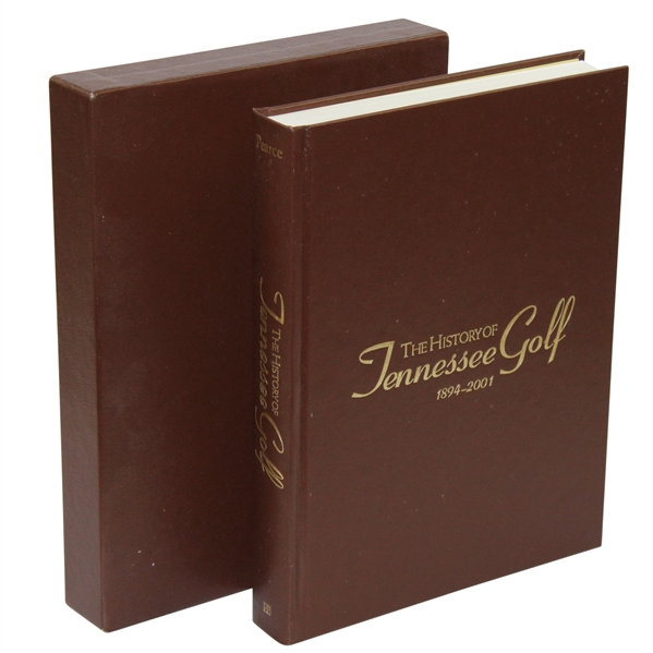 The History of Tennessee Golf Book by Gene Pearce