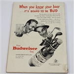 1954 US Open Championship at Baltusrol Official Program - Ed Furgol Winner