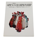 1961 US Open at Oakland Hills Program - Gene Littler Win