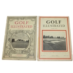 1933 September & 1934 October Golf Illustrated Magazines