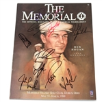 Multi-Signed 1999 The Memorial Tournament Program JSA ALOA