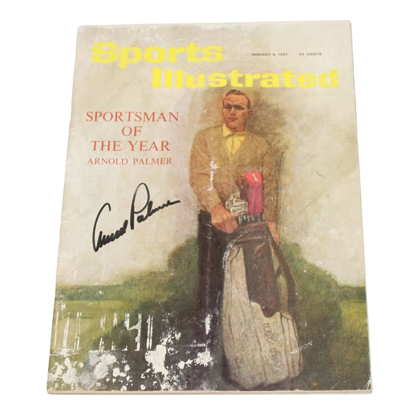 Arnold Palmer Signed Sports Illustrated Sportsman of the Year 1/9/1961 JSA #P36661