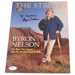 Byron Nelson Signed Golf World The Streak JSA #P36775