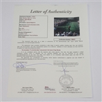 Tiger Woods Signed 2001 Sports Illustrated 'Masterpiece' FULL JSA LETTER #Y88010