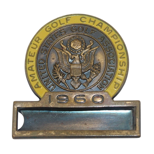 1960 US Amateur Championship Contestant Badge - Deane Beman Winner