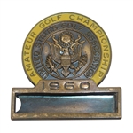 1960 US Amateur Championship Contestant Badge - Deane Beman Winner