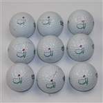 Nine Masters Logo Range Balls with Ball Bag
