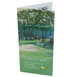 1986 Masters Tournament TV Viewers Guide