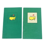 Lot of Two Masters Yardage Guides - 1989 and Unknown Earlier Guide