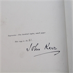  SCARCE 1896 The Golf Book of East Lothian by John Kerr Ltd Ed #81/500 Signed by Kerr JSA ALOA