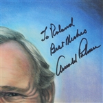 Arnold Palmer Signed Original Portrait Artwork FULL JSA #Y39240