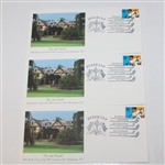 Nine 1995 Ryder Cup at Oak Hill First Day Covers - September 22nd, 23rd, & 24th