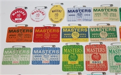 1963-2016 Complete Run of Masters Tournament Badges-High Grade Condition!