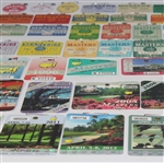 1963-2016 Complete Run of Masters Tournament Badges-High Grade Condition!