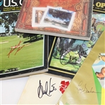 Lot of Five Signed US Open Programs - 1975, 1976, 1977, 1978, & 1979 JSA ALOA