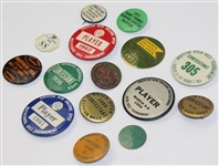 Lot of 15 Contestant Badges - 1940's-1960's - Assorted
