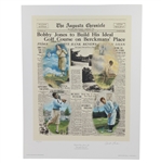 Ltd Ed "The Legacy Lives On" Bobby Jones Print #431/1200
