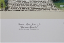 Ltd Ed The Legacy Lives On Bobby Jones Print #431/1200