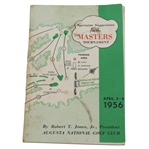 1956 Masters Tournament Spectator Guide - Jack Burke Winner