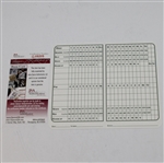 Jack Nicklaus & Barbara Nicklaus Signed Muirfield Scorecard JSA #G09205