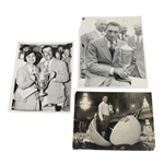 Armour(1927), Sarazen(1922), & Manero(1936) Original US Open Win Wire Photos