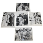 Little(40), Hogan(48), Mangrum(46), Worsham(47) & Middlecoff(49) Original US Open Wire Photos
