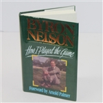 Byron Nelson Signed Book How I Played the Game by Byron Nelson JSA ALOA