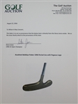 Acushnet BullsEye Putter with Pegasus Logo  - Steve Jones Collection