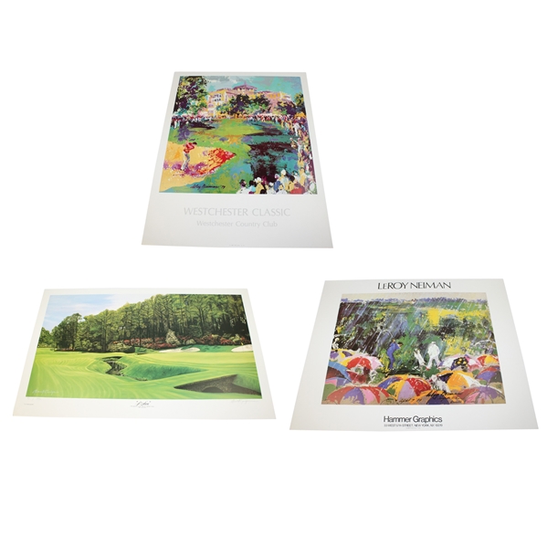 Art Prints: Westchester Classic & Arnie in the Rain Both By Neiman and  AzaleaBy Zuniga 13th@ Augusta