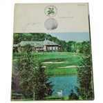 Jack Nicklaus Signed 1965 PGA Championship at Laurel Valley Program JSA ALOA