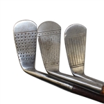 Lot of Three MacGregor 1-Irons - Diamond Back, Masters Cleek, & J. MacGregor