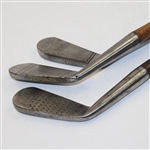 Lot of Three MacGregor 1-Irons - Diamond Back, Masters Cleek, & J. MacGregor