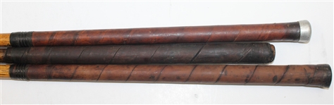 Lot of Three MacGregor 1-Irons - Diamond Back, Masters Cleek, & J. MacGregor
