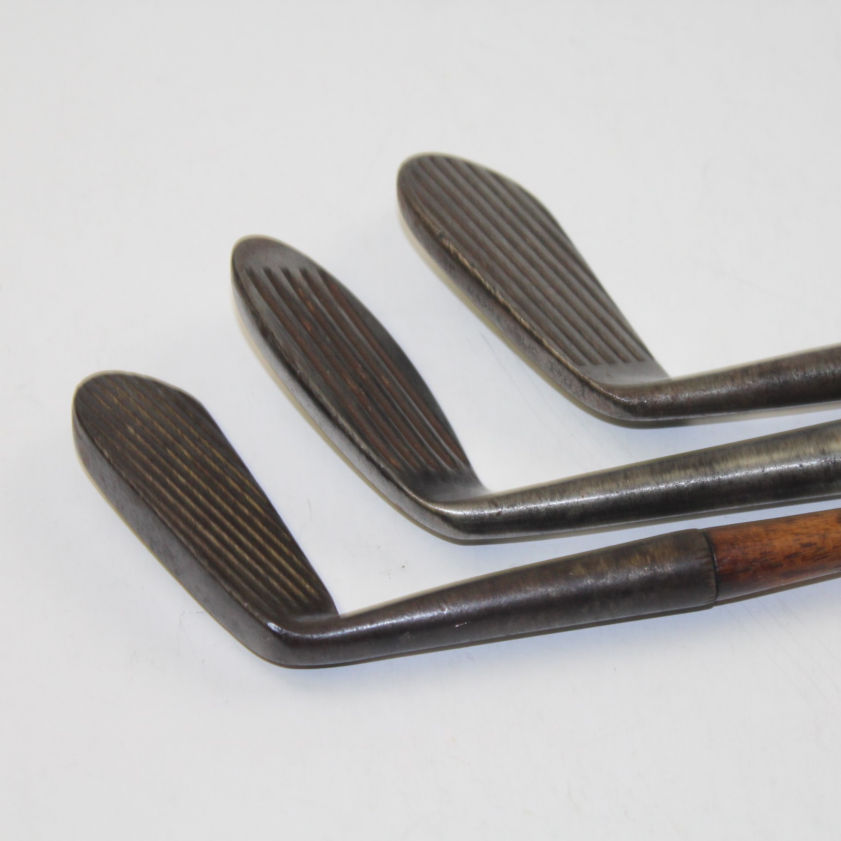 Lot Detail - Three Deep Groove Irons: Backspin Pitcher, Spalding ...
