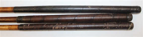Three Deep Groove Irons: Backspin Pitcher, Spalding Dedstop, & Wilson 2-A Mashie