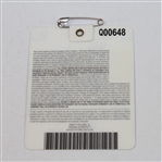 2011 Masters Tournament Badge #Q00648 - Charl Schwartzel Winner