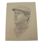 Payne Stewart Ltd Edition 11x14 Van Zandt Drawing #1/150