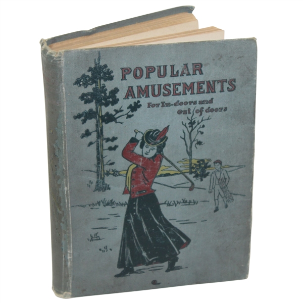 1902 Popular Amusements For Indoor & Out of Doors Book