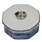 2001 Ryder Cup The Belfry Wedgewood China Box with Lid