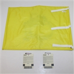 2000 Masters Embroidered Flag with Two Masters Badges - Vijay Singh Winner