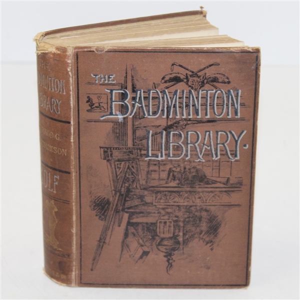 1890 The Badminton Library Book by Horace Hutchinson