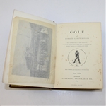 1890 'The Badminton Library' Book by Horace Hutchinson