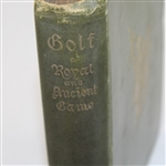 1893 Book 'Golf: A Royal and Ancient Game' Edited by Robert Clark