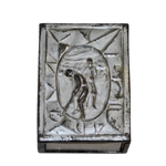 Vintage Metal Match Box