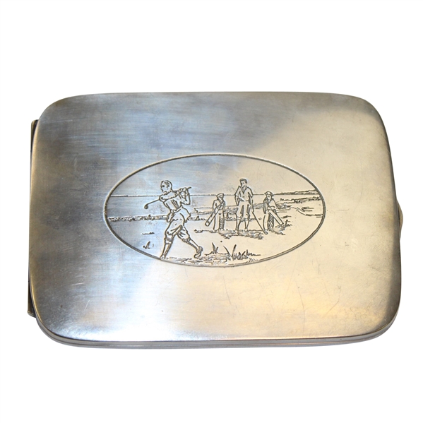 Sterling Silver Cigarette Case