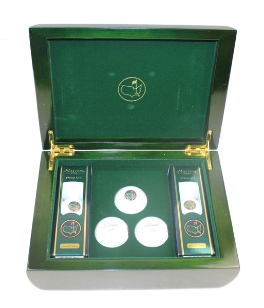 2015 Limited Edition Emerald Green Members Box With Golf Balls